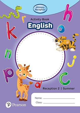 Pearson iPrimary Reception 2/Summer English Activity Book
