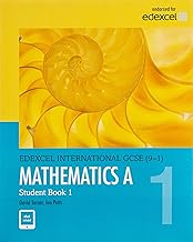 Edexcel Internernational GCSE (9-1) Maths A
Book 1