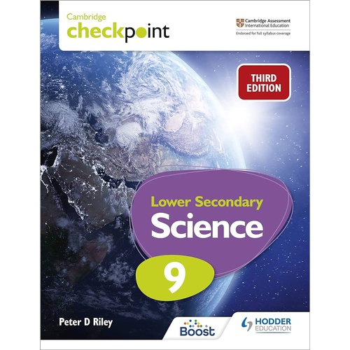 Cambridge Checkpoint Lower Sec Science  9 3ED