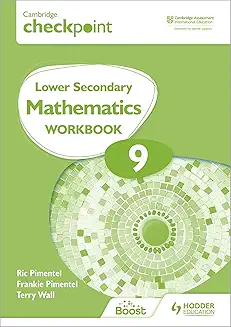 Hodder Cambridge Checkpoint Lower Sec Maths Workbk 9