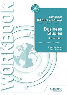 Hodder Cambridge IGCSE & O Level Business Studies Wkbk 2ED