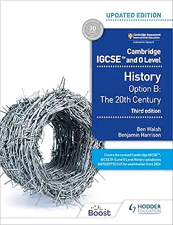 Hodder Cambridge IGCSE & O History Option B 3ED