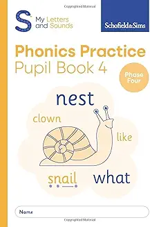 My Letters and Sounds Phonics Phase Four Practice Pupil Book 4: Reception, Ages 4-5