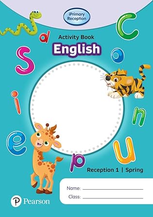 [9781292396644] iPrimary Reception Activity Book: English, Reception 1, Spring