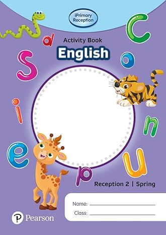 [9781292396651] iPrimary Reception Activity Book: English, Reception 2, Spring