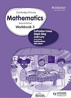 [9781398301184] Hodder Cambridge Primary Maths Workbook 3 2ED