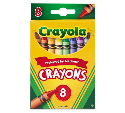 [ST00000000025] Crayola Crayons 8s