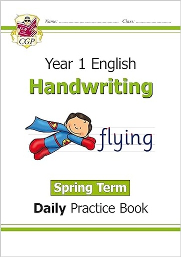 [9781789085433] New KS1 Handwriting Daily Practice Book: Year 1 - Spring Term